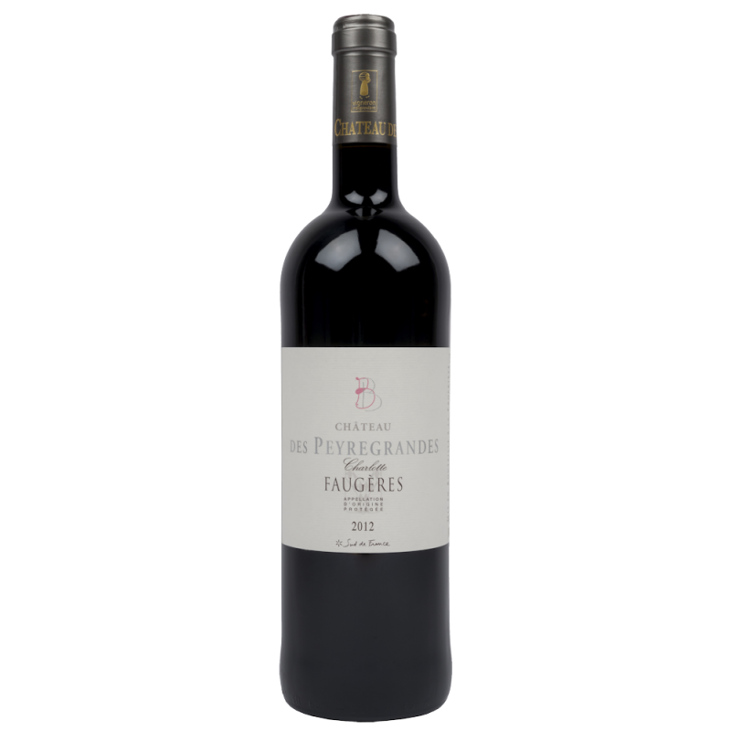 Peyregrandes - AOC Faugères - Vin rouge BIO - Cuvée Charlotte - Photo non contractuelle