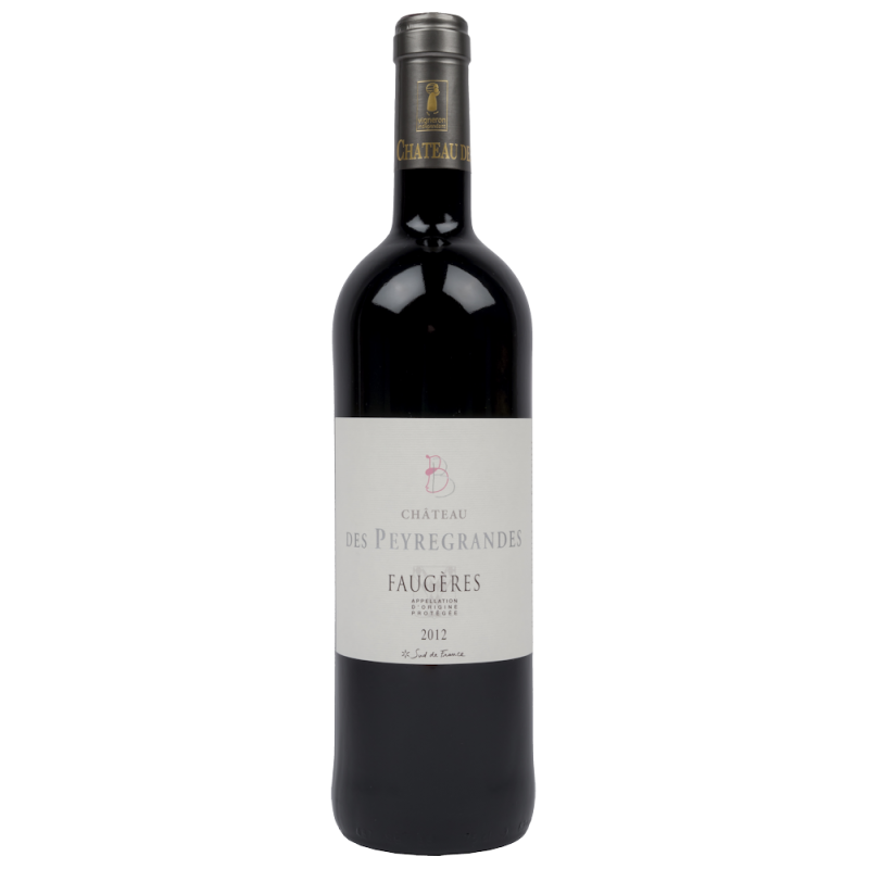 Château des Peyregrandes - Tradition - AOC Faugères - Vin rouge BIO - Millésime 2021 - Photo non contractuelle