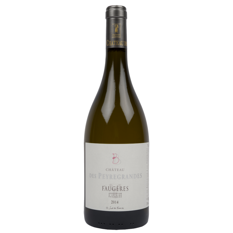 Peyregrandes - AOC Faugères - Vin blanc BIO - Millésime 2022 - Photo non contractuelle