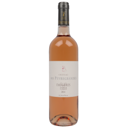 Peyregrandes - AOC Faugères - Vin rosé BIO - Millésime 2022 - Photo non contractuelle