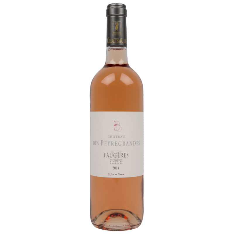 Peyregrandes - AOC Faugères - Vin rosé BIO - Millésime 2022 - Photo non contractuelle