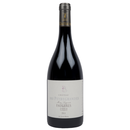 Château des Peyregrandes - AOC Faugères - Vin rouge BIO - Cuvée Marie Laurencie - Millésime 2020 - Photo non contractuelle